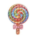 New Fidget Toys Antistress Toys Push Bubble Silicone for Children Adult Stress Reliever Squeeze Board Fidget Game frete grátis