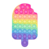 New Fidget Toys Antistress Toys Push Bubble Silicone for Children Adult Stress Reliever Squeeze Board Fidget Game frete grátis