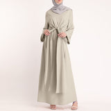 ZANZEA Muslim Dresses Eid Mubarak Kaftan Dubai Abaya Turkey Fashion Hijab Dress Islam Clothing Maxi Sundress For Women Vestidos - Livefree