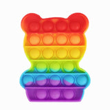 Squeeze Toy Fidget Toys Anime Push Bubble Sensory Autism Needs Squishy Stress Reliever Adult Kid Funny - Livefree