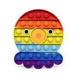 Squeeze Toy Fidget Toys Anime Push Bubble Sensory Autism Needs Squishy Stress Reliever Adult Kid Funny - Livefree
