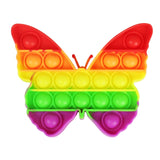 Squeeze Toy Fidget Toys Anime Push Bubble Sensory Autism Needs Squishy Stress Reliever Adult Kid Funny - Livefree