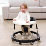 Baby Walker With Wheel Boys Baby Walk Learning Anti Rollover Foldable Girl Wheel Walker Multi-Functional Seat Car Baby Pushchair - Livefree