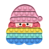 New Fidget Toys Antistress Toys Push Bubble Silicone for Children Adult Stress Reliever Squeeze Board Fidget Game frete grátis