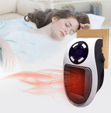 Portable Electric Heater Plug in Wall Heater Room Heating Stove Mini Household Radiator Remote Warmer Machine For Winter 500W - Livefree