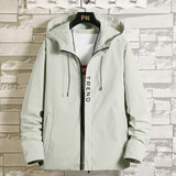 Trendy Men's Autumn Hooded Slim Fit Casual Jacket Fashion Mens Windbreaker Jaket Coat Bomber Male Winter And Free Shipping Best
