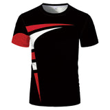 New summer men's 3D print pattern T-shirt loose casual clothes short-sleeved fashion trend round neck tops - Livefree