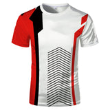 New summer men's 3D print pattern T-shirt loose casual clothes short-sleeved fashion trend round neck tops - Livefree
