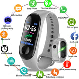 Smart Men's Watch Multicolor Pedometer Heart Rate Blood Pressure Monitor Sports Casual Fashion Bracelet Wrist Watch - Livefree