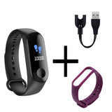 Smart Men's Watch Multicolor Pedometer Heart Rate Blood Pressure Monitor Sports Casual Fashion Bracelet Wrist Watch - Livefree